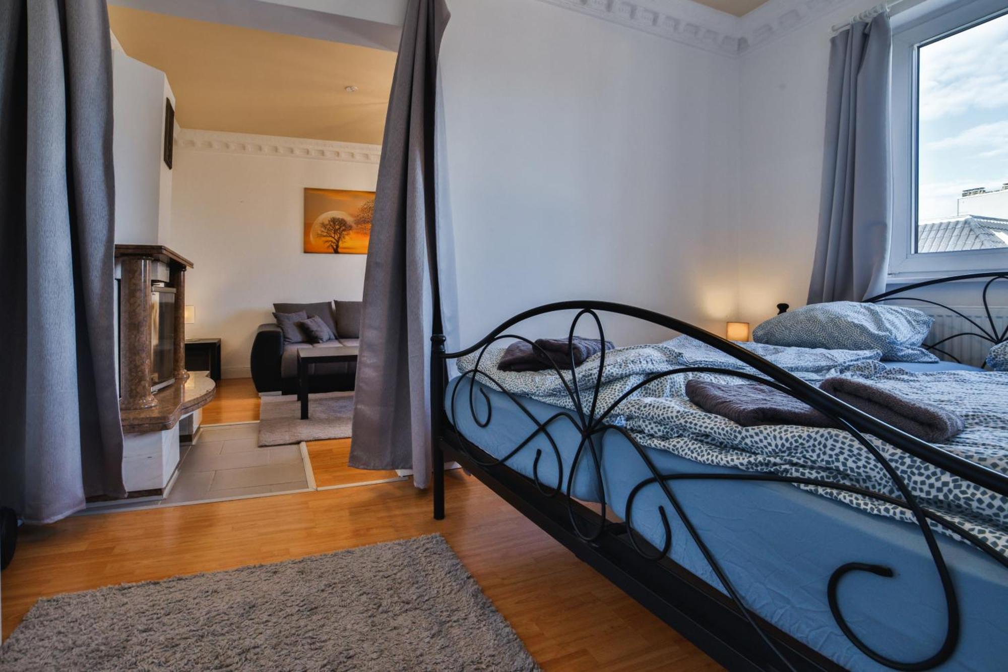 Exklusives Apartment Im Historischen Wohnhaus Mit Kamin, Bad & Viel Platz Μπρέμερχαφεν Εξωτερικό φωτογραφία